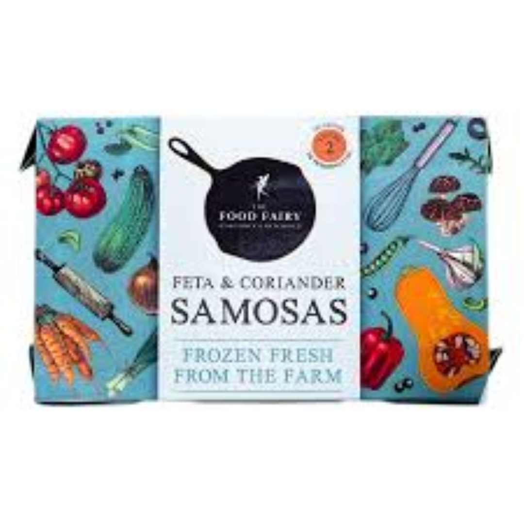 FOOD FAIRY FETA & CORIANDER SAMOSAS